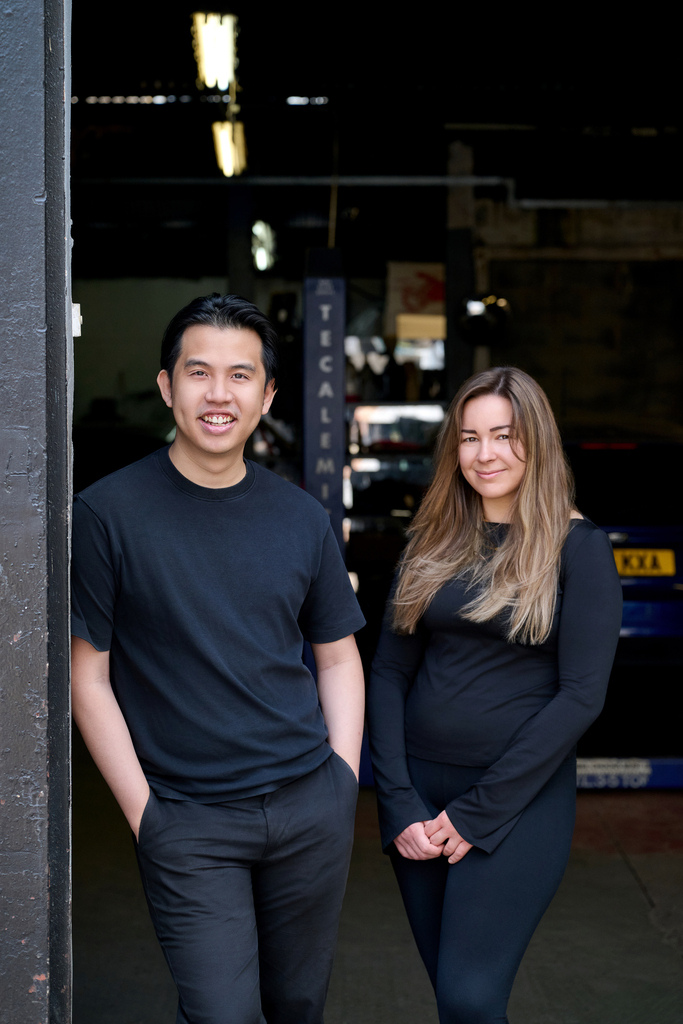 Intropy co-founders YihKai Teh and Franziska Kirschner